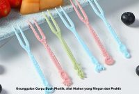 Garpu Buah Plastik